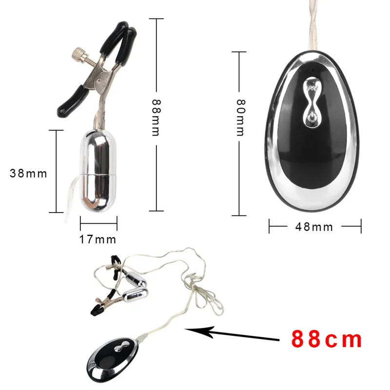 متجر الحلمة المشابك الهزاز للنساء مقاطع الثدي الجنس لعب الأزواج أدوات الكبار ألعاب المثيرة Proaucts عبودية مجموعات #2