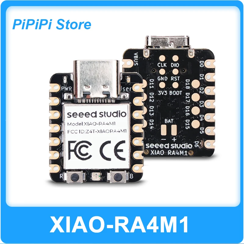 XIAO RA4M1 Tiny SuperMini Board 32-bit ARM Cortex -M4 MCU up to 48 MHz with FPU For Arduino Uno IDE For SeeedStudio R7FA4M1