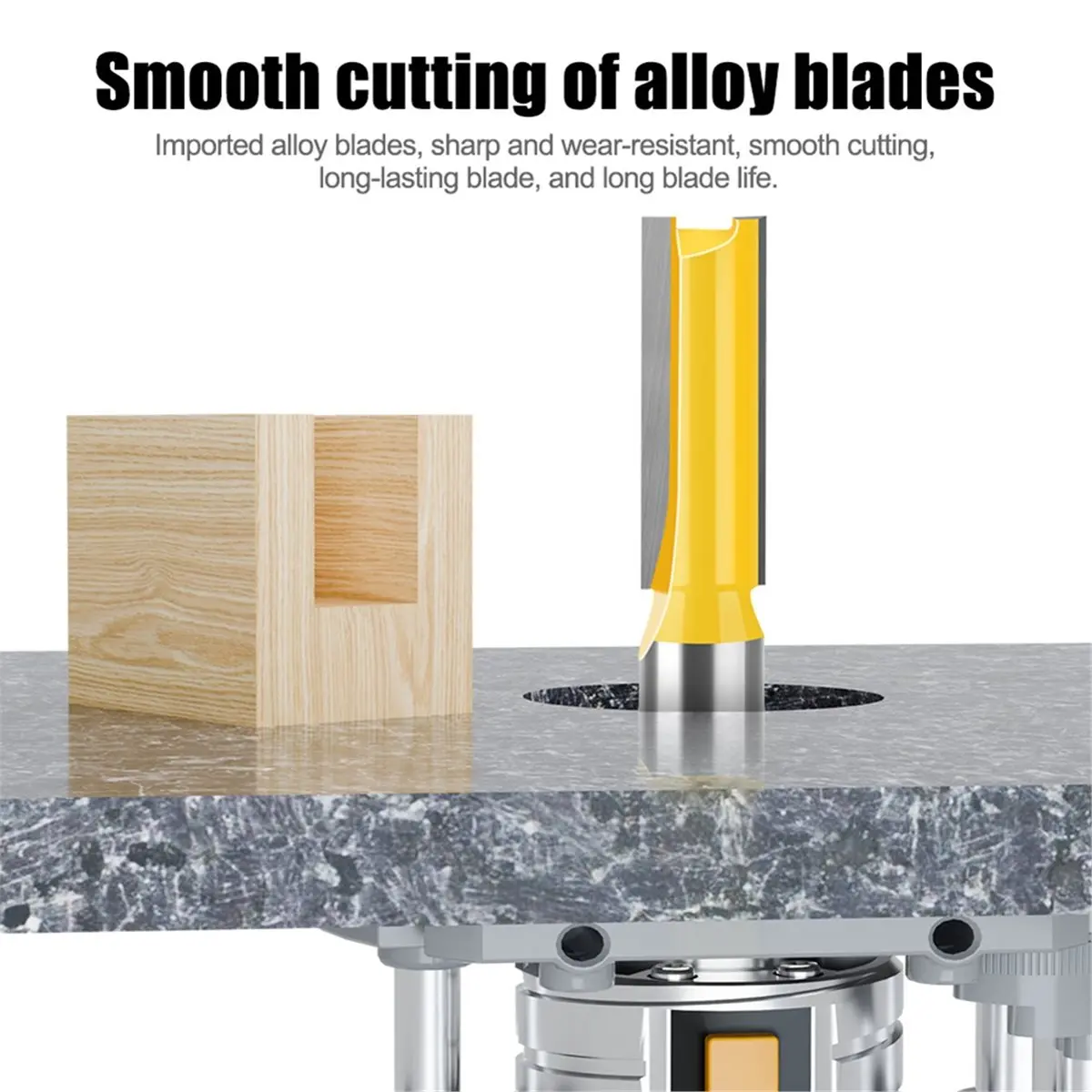 

(ABLP) Keyhole Router Bits Set, Shank Router Bits, Router Bit Set Blade Diameter 2x55mm