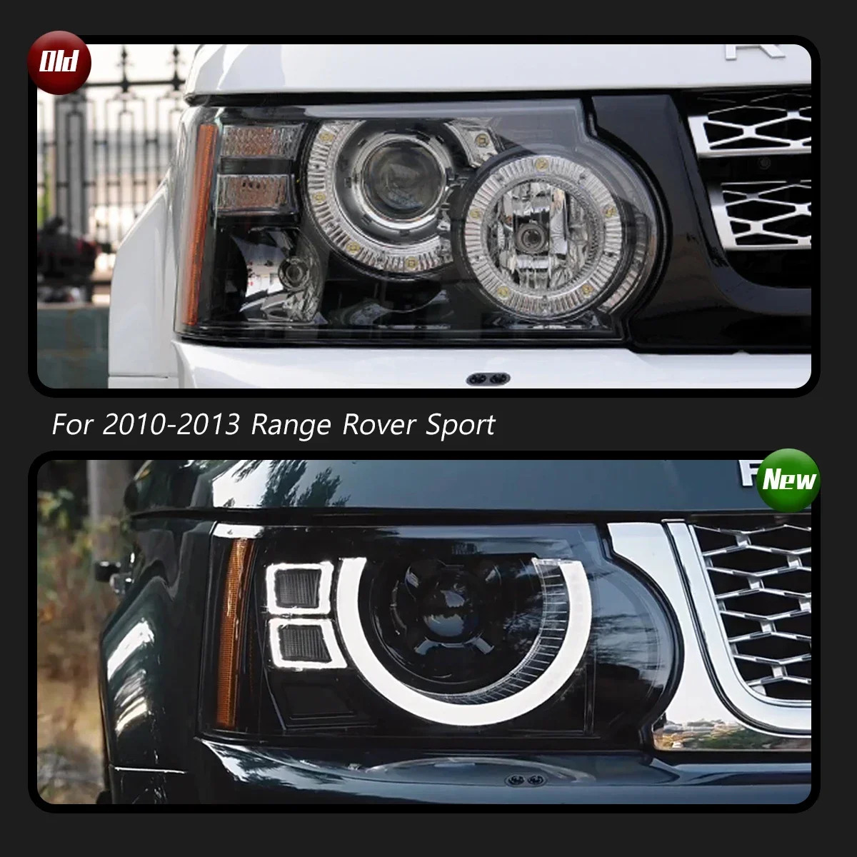 

TYPY New LED Tail Lamp Upgrade Modified For Range Rover Sport Headlights 2010-2013 Dynamic Signal Tail Lamp Auto Accessories