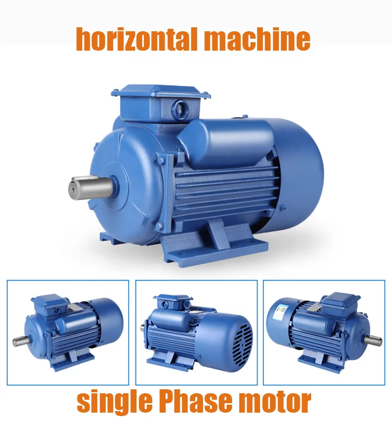 7.5kw 10hp AC Induction Electric 220v 60hz Single Phase Motor