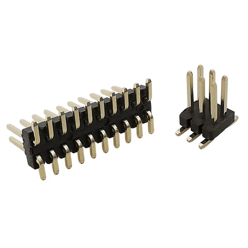 SMD 2.54 SMT 2*2/3/4/5/6/7/8/9/10/12/16/20/40/ PIN Double Row Male PIN HEADER 2.54MM PITCH Strip Connector 2X/6/8/10/20