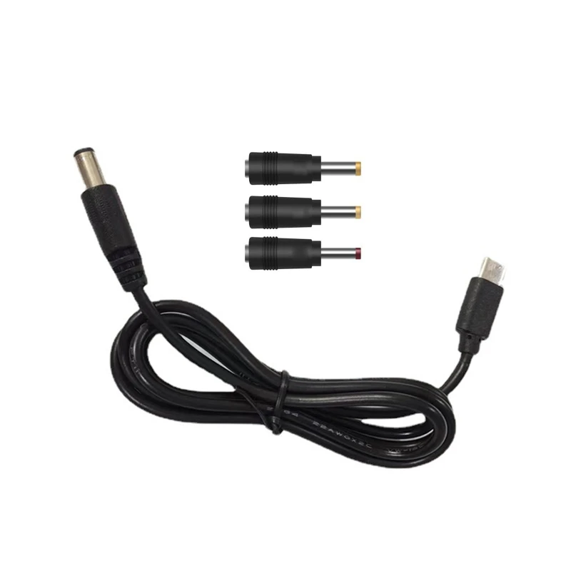 CPDD USB C Type C PD to 12V 2.5/3.5/4.0 5.5x2.5mm Power Supply Cable for Wireless Router Laptop Dot 3/4 Speaker WiFi Camera