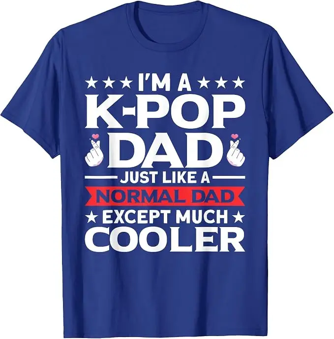 Ich bin ein K-Pop-Vater wie ein normaler Papa, nur aber noch cooler - T-Shirt Y2k Kpop Mode Herrenkleidung Humor Ehemann Cooles Spruch-T-Shirt Geschenk – Detail 13