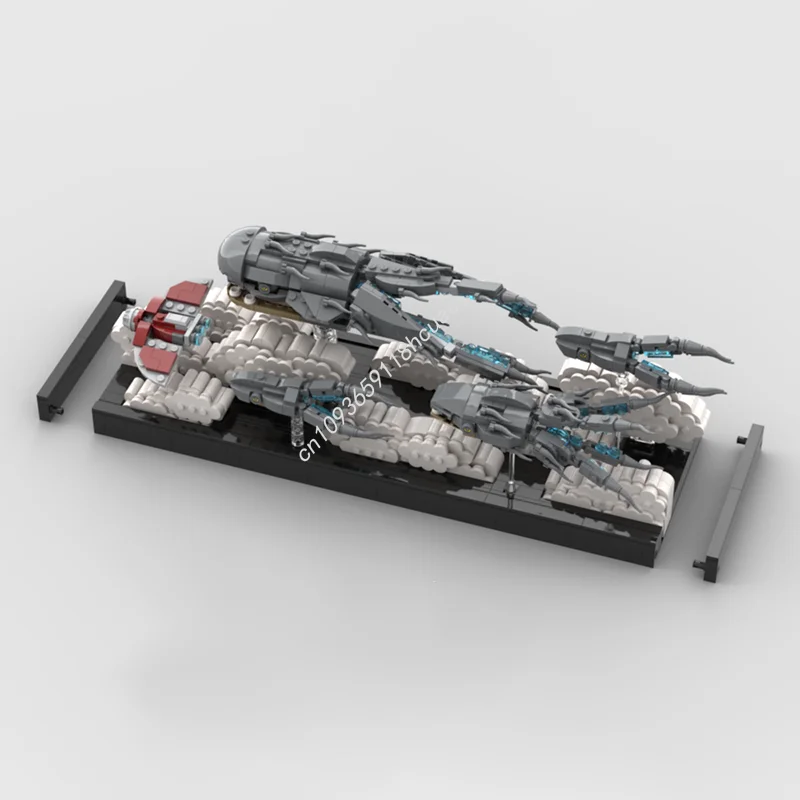 1458 قطعة MOC وحدة March Purrgils نموذج بناء هدايا عيد الميلاد كتل البناء تجميع لتقوم بها بنفسك فكرة اللعب الطوب الاطفال