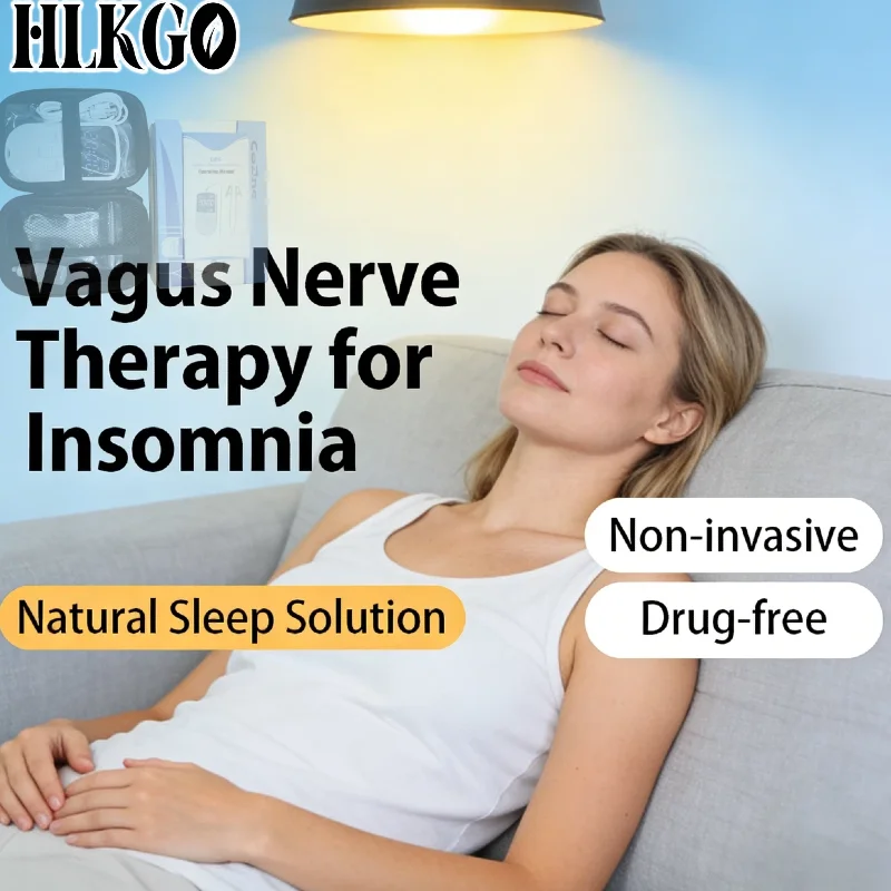 

Усовершенствованный перезаряжаемый стимулятор вагусного нерва, профессиональное устройство VNS с ушным зажимом для глубокого сна, снятия тревоги, депрессии и стресса.