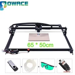 Large Area 65*50cm 2 Axis DIY CNC Laser Cutter Engraving Machine With Off-line Controller 5.5W 10W 15W 20W 6550