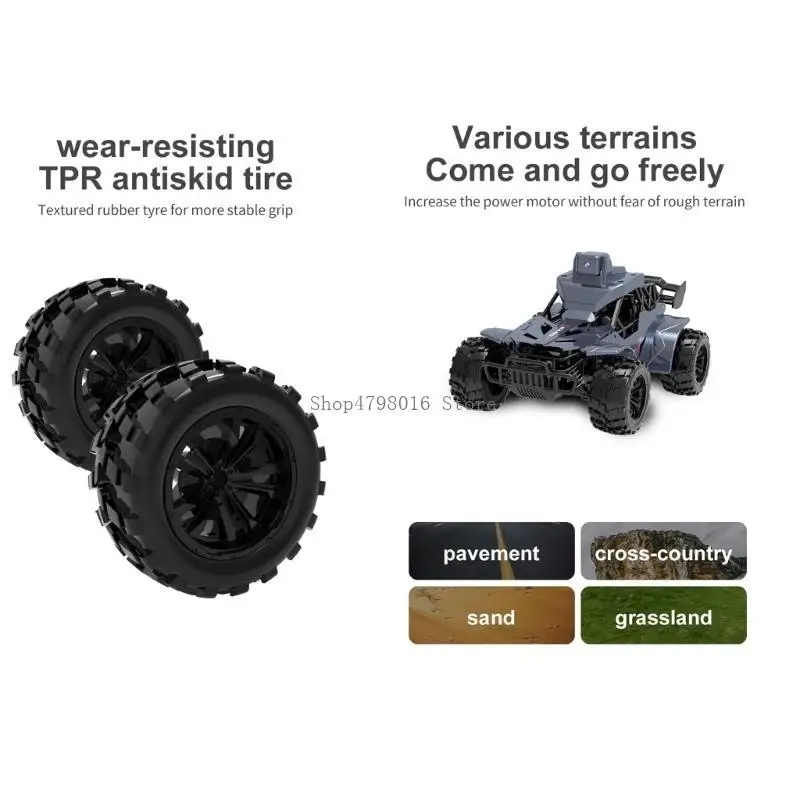 

4WD Alloy Monsters Trucks Camera Voice Control 20km/h Off Road Vehicle set