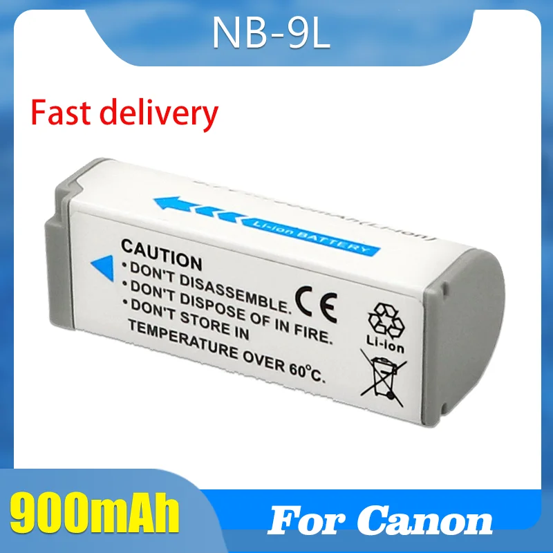 NB-9L NB9L NB 9L Battery and Charger for Canon 510 520 530 HS PowerShot N SD4500 IS IXUS 1000 1100 500 510 1100 IXY 50S