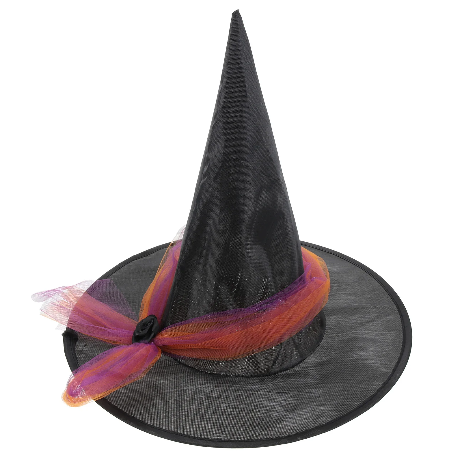 Witch Hat For Women Girls Premium Cosplay Party Halloween Dress-Up Masquerade Decorative Accessory Witch Caps