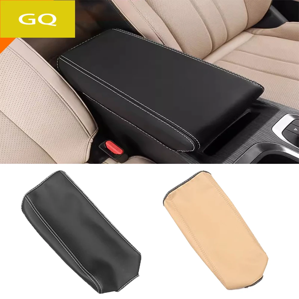 

Car Leather Auto Center Armrest Cover Car Central Control Armrest Box Surface Cover Accessories For cherryJAECOO J7 2023-2024