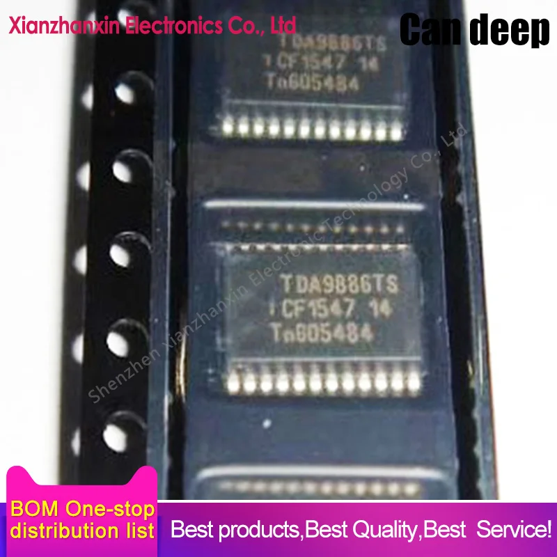 5PCS/LOT TDA9886TS TDA9886 SSOP24 LCD TV audio driver chip in stock