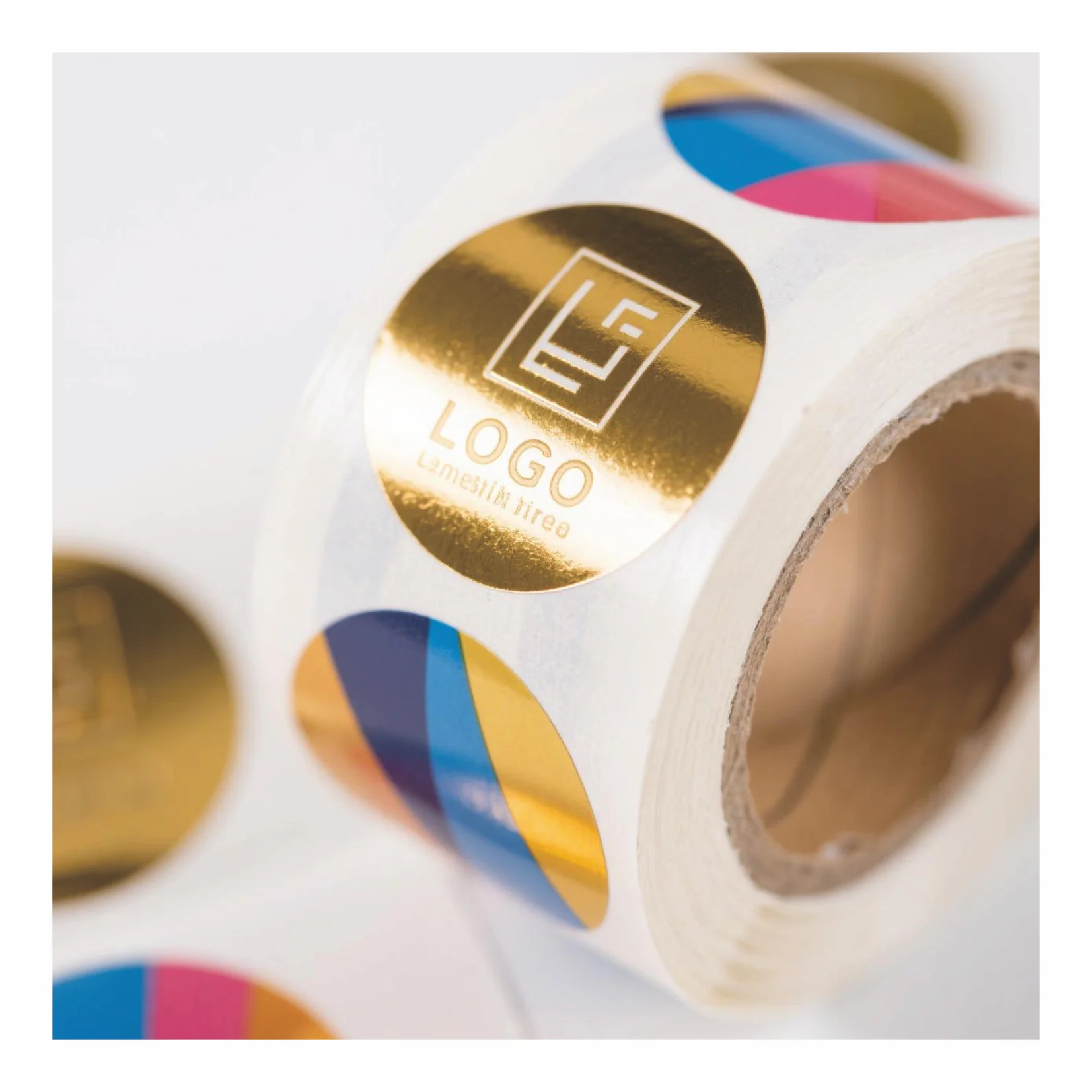 Promotional Color Labels With Special Offers To Drive Customer Engagement