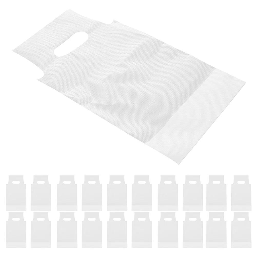 

100 Pcs Transparent Plastic Bag Single Beverage Carrier Drink Packaging Bags Cup Storage Handle Drinking Poly Holder for