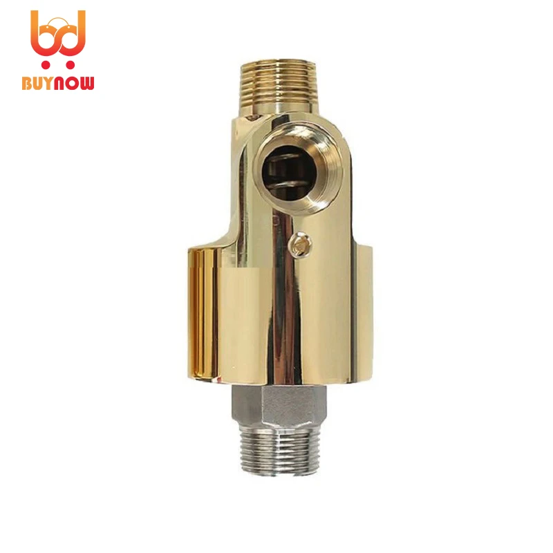 HS20 DN20 3/4-1/4 inch Two Way Rotating Joint Two Direction Rotary Joint Water Air Oil Union Swivel Coupling Rotation Fitting