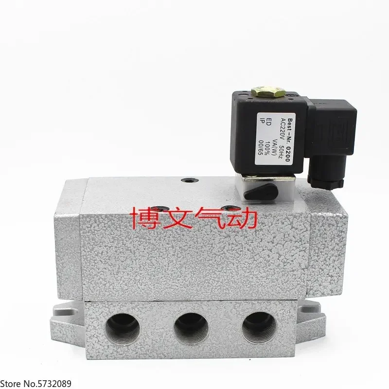 2pcs  Two position five way solenoid valve K25D-08 K25D - K25DH-08 directional valve K25HD-8