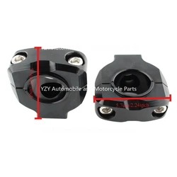 Suitable for Pack of 2 1/8inch 28mm Handlebar Risers Mount Clamps for Motorcycle ATV Dirt Bike