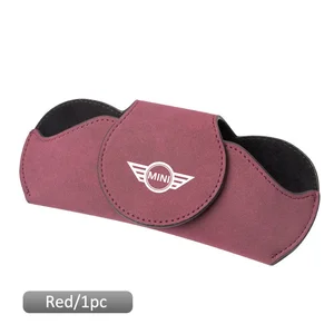 Estojo de óculos para carro, caixa de armazenamento de óculos de sol, clipe para bmw mini cooper countryman clubman r55 r56 r60 f54 acessórios 11 principais vendas mini cooper criança - №10