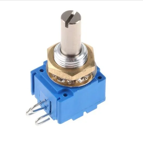 

92R1A-J22-L15L Bourns 92 Series 10kΩ 10% Linear Conductive Plastic Potentiometer