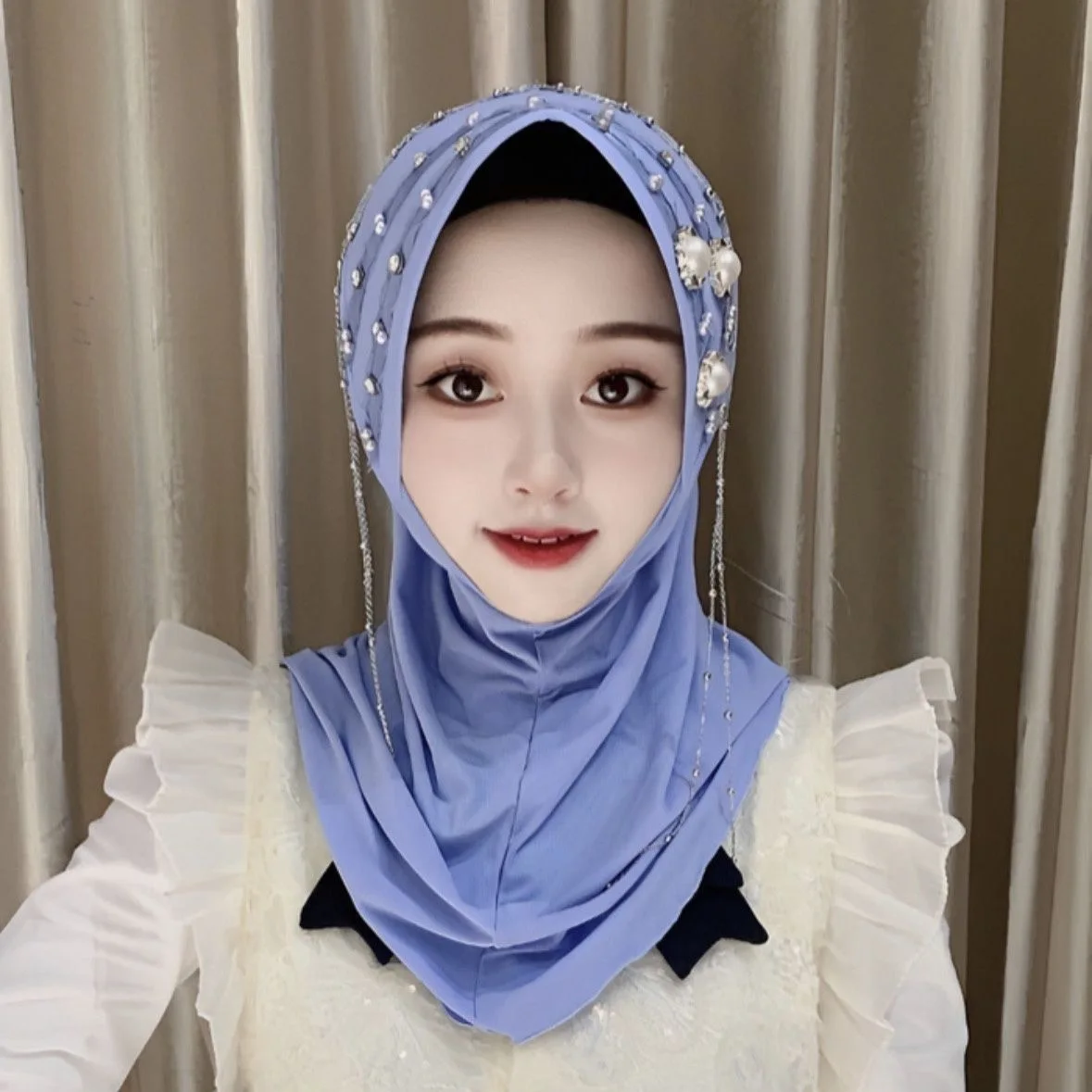 

Hijab Muslim Women Shawl Headcap Headscarf Freeshipping Luxury Turban Scarf Malaysia Kufi Islam Summer Thin Scarf 05259