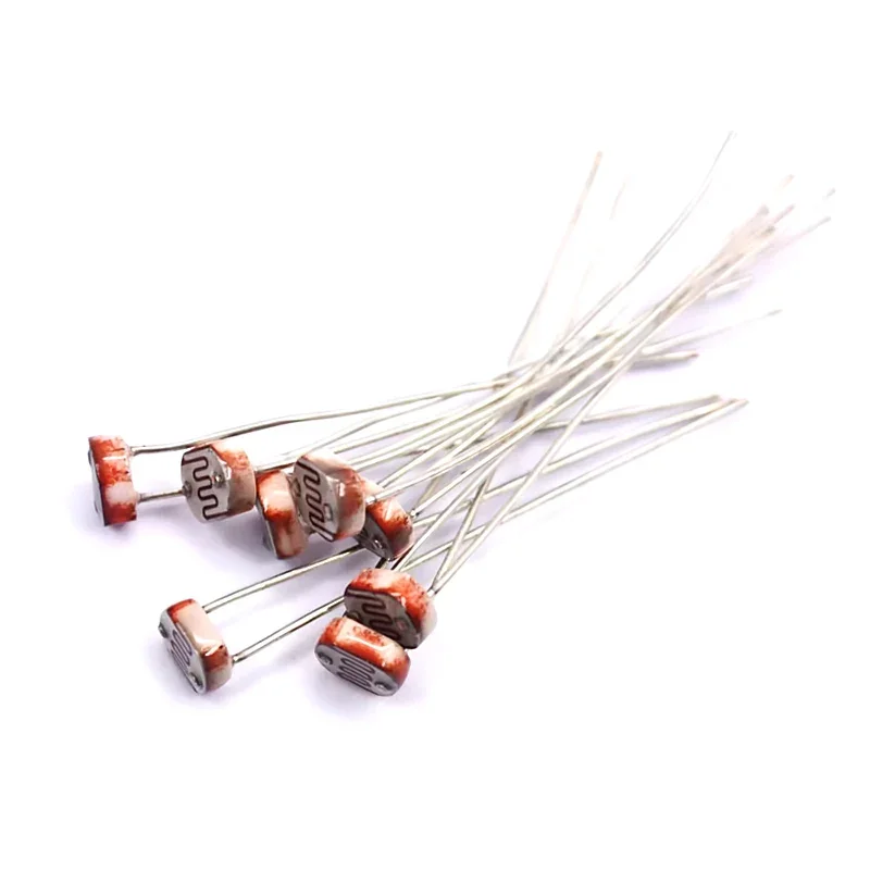 20pcs 5506 5516 5528 5537 5539 Light Dependent Resistor LDR 5MM Photoresistor wholesale retail Photoconductive resistance