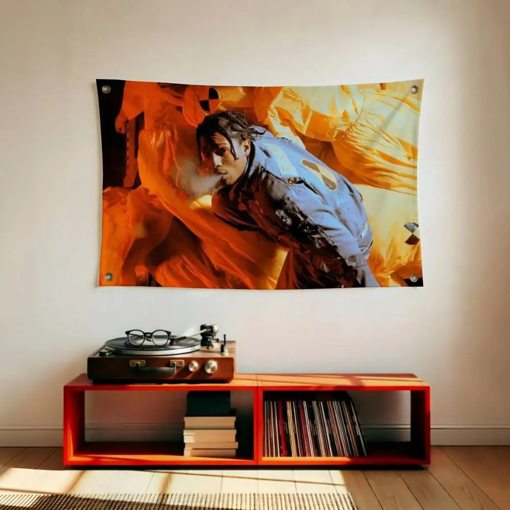 Popular Rapper T-Travis Scott Flag Suitable For Party Club Outdoor Interior Wall Decoration Banner Fans Gift