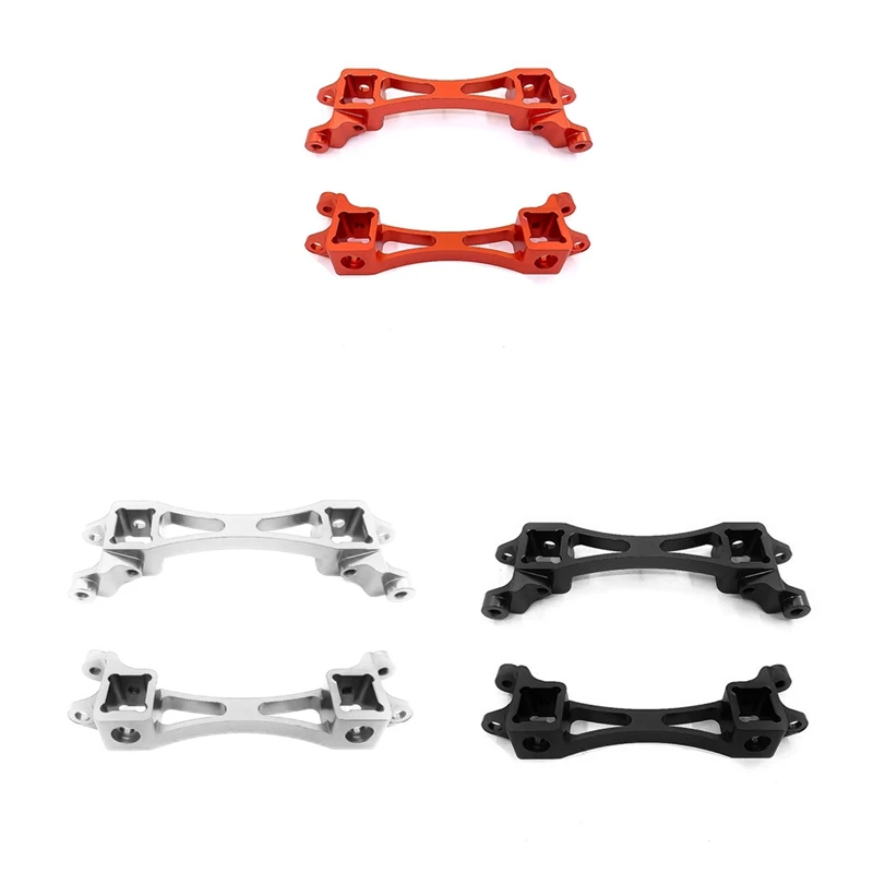 2Pcs Front & Rear Metal Car Shell Pillar Fixing Bracket Body Post Mount for Traxxas Trx4 Defender RC Crawler Parts