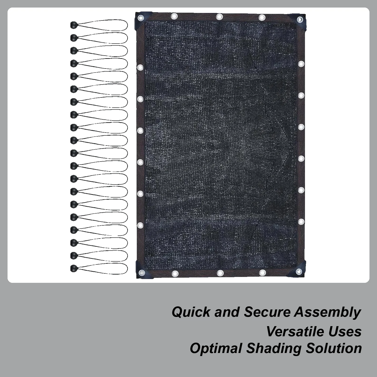 

Chicken Coop Shade Cloth Chicken Coop Roof With 20 Pieces Ball Cords Netting Mesh Screen UV Protection Shade Cloth For