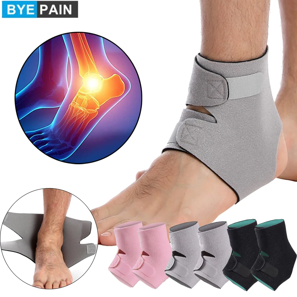 

BYEPAIN Sports Ankle Brace Support Nylon Ankle Strap Belt Ankle Stabilizer Compression for Sprained Ankle Running Basketball