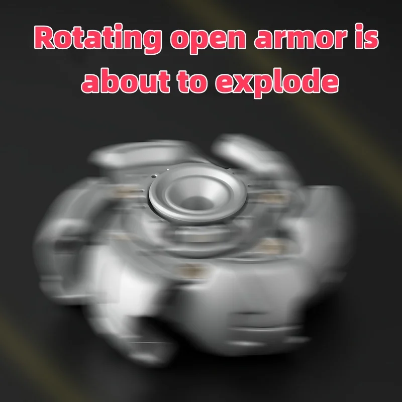 1PCS Vervorming Mecha Linkage Fidget Spinner Vingertop Gyro Decompressie Stress Autisme Speelgoed Fidget Speelgoed Geschenken