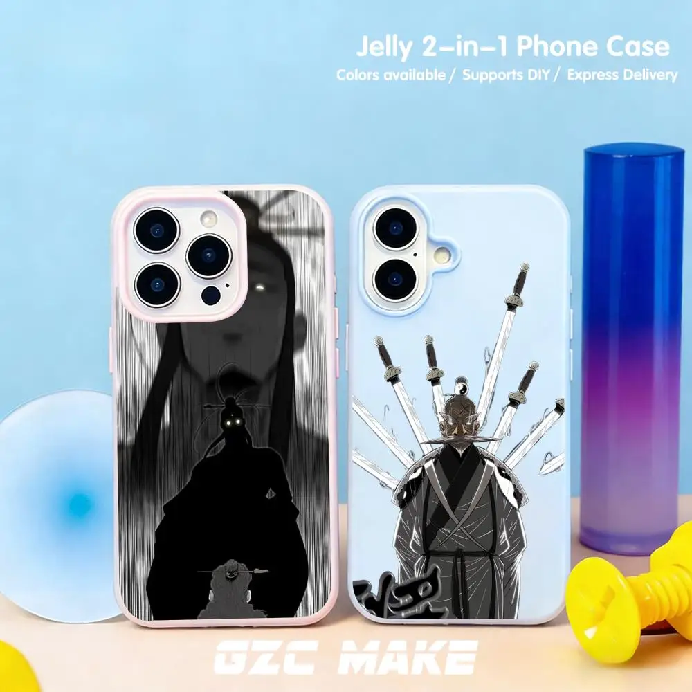 Coque de téléphone La Légende de la Lame du Nord pour iPhone 17 Air, 16, 15, 14, 13, 12, 11 Pro Max Plus, antichoc 2-en-1, effet bonbon