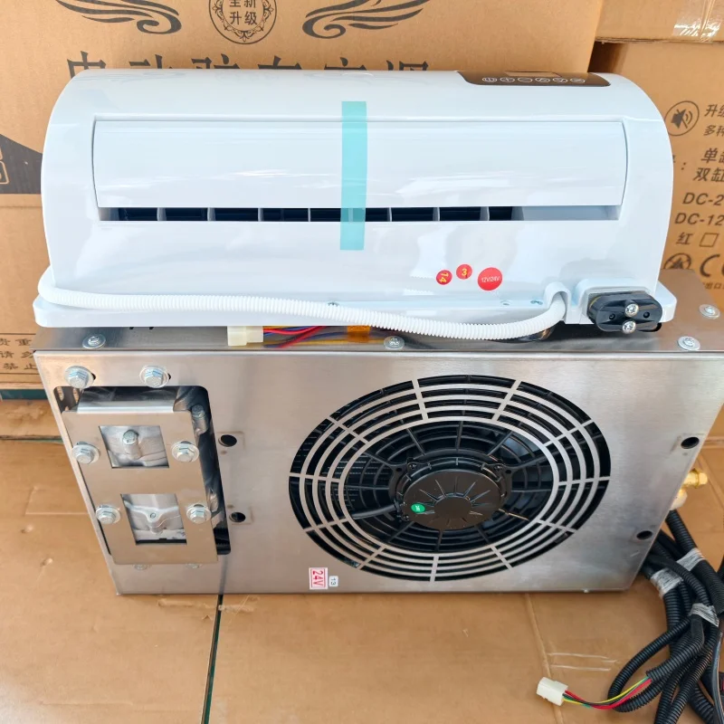 RV Sleeper Parking Conditioning 12Volt Spilt RV Air Conditioner Parking Air Conditioner Low Consumption 24v Truck Rooftop Ac