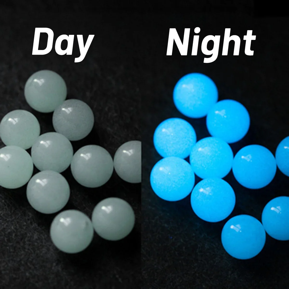 Resin Luminous Bead 8mm 6mm Accessory for Fidget Spinner