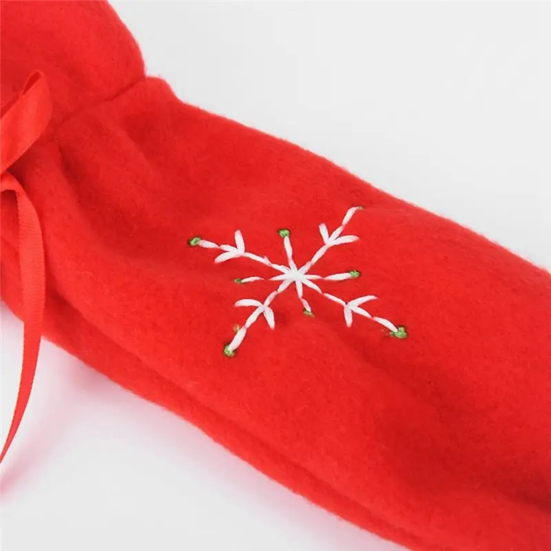 AF95-عيد الميلاد الأثاث الجوارب كرسي الساق غطاء حافظات الأرضية عيد الميلاد قدم كم ديكور سانتا الجدول الساق كرسي القدم يغطي