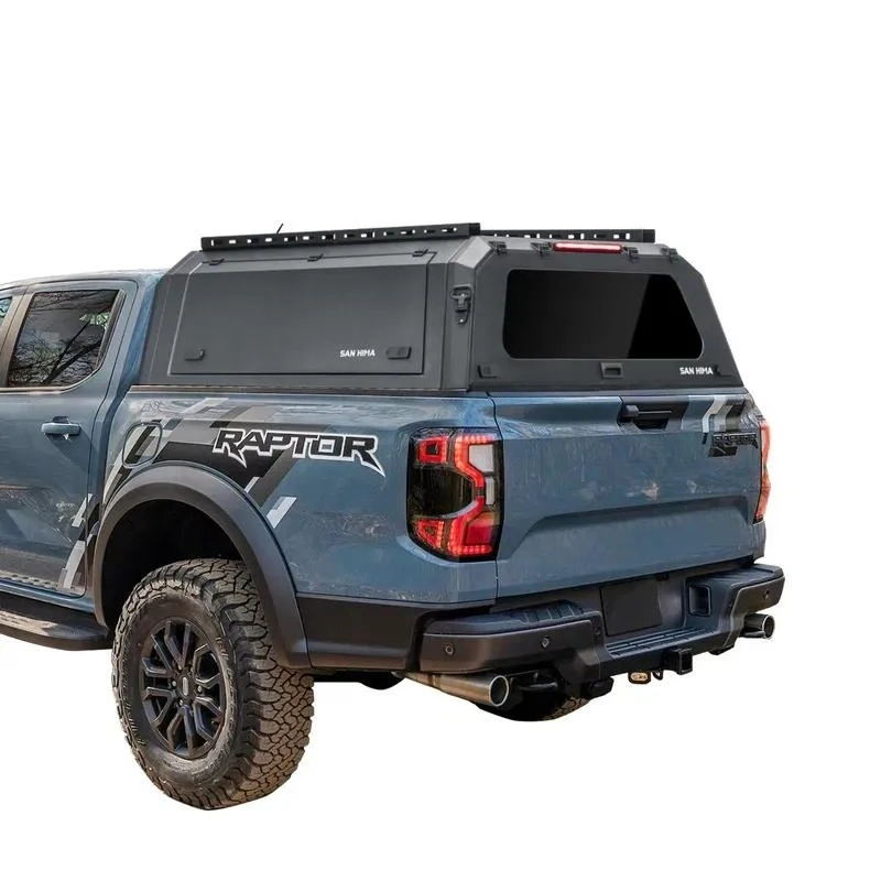 SAN HIMA 4x4 Waterproof  Steel Pickup Hardtop Topper Truck Ute Tub Canopy for Next-Gen Ranger 07/2022