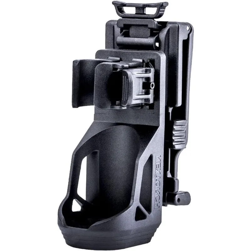 

NEXTORCH V5 Tactical Flashlight Holster with Lever Side Lock System Only for 1"-1.25" Diameter Flashlight (Holster Head Diameter