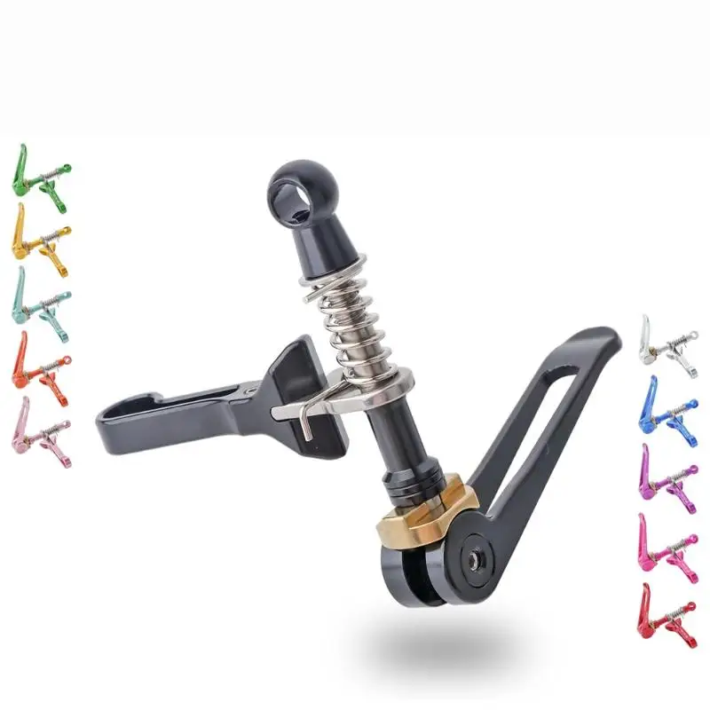 

1Pcs Folding Bike Seatpost Clamp High Strength Lightweight Aluminum Alloy With Folding Hooks Accessories