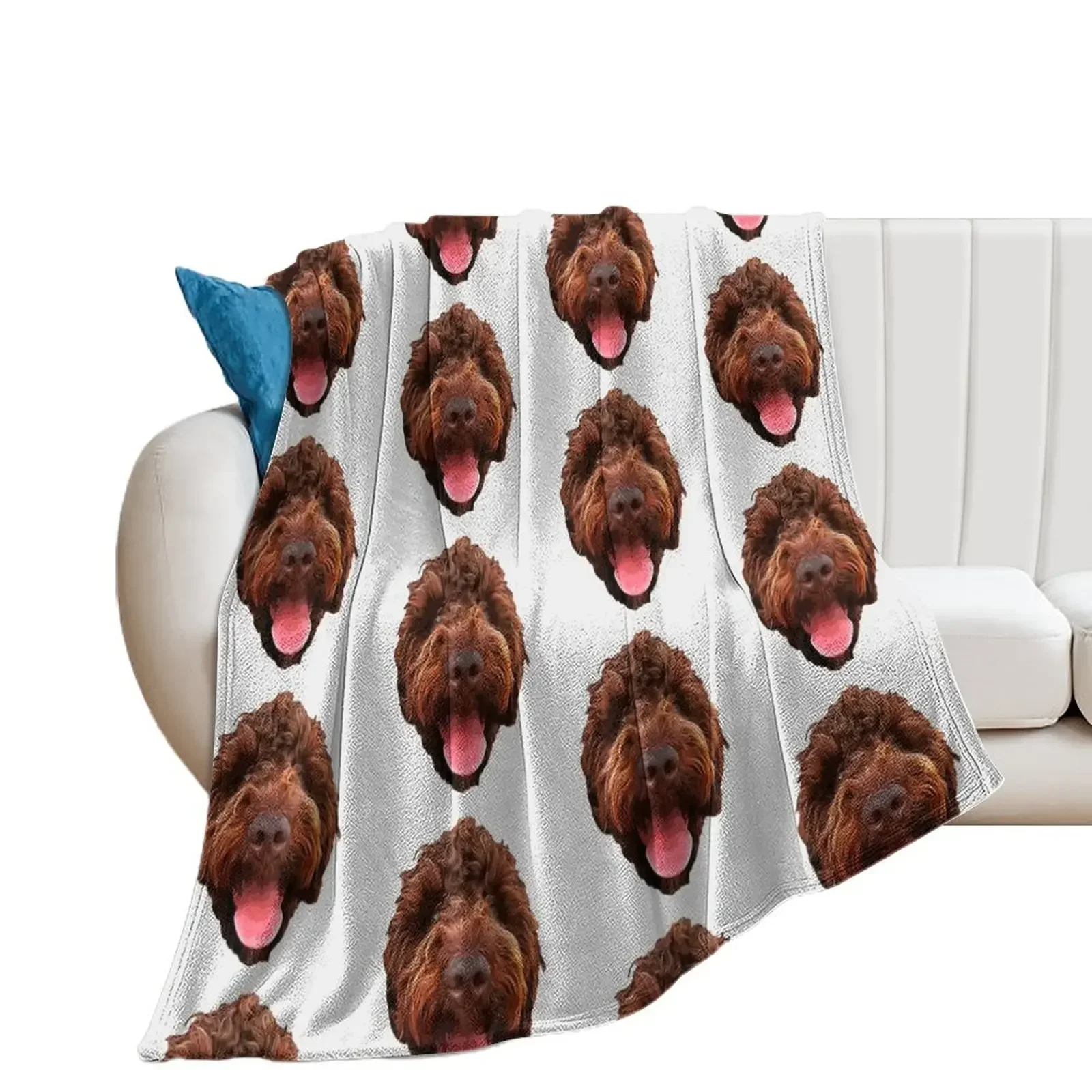 

Lagotto Romagnolo Throw Blanket Sofa Decoratives Blankets