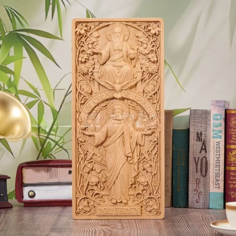 Trinity Solid Wood Carved Vint - Vintage Home Textiles recension och pris