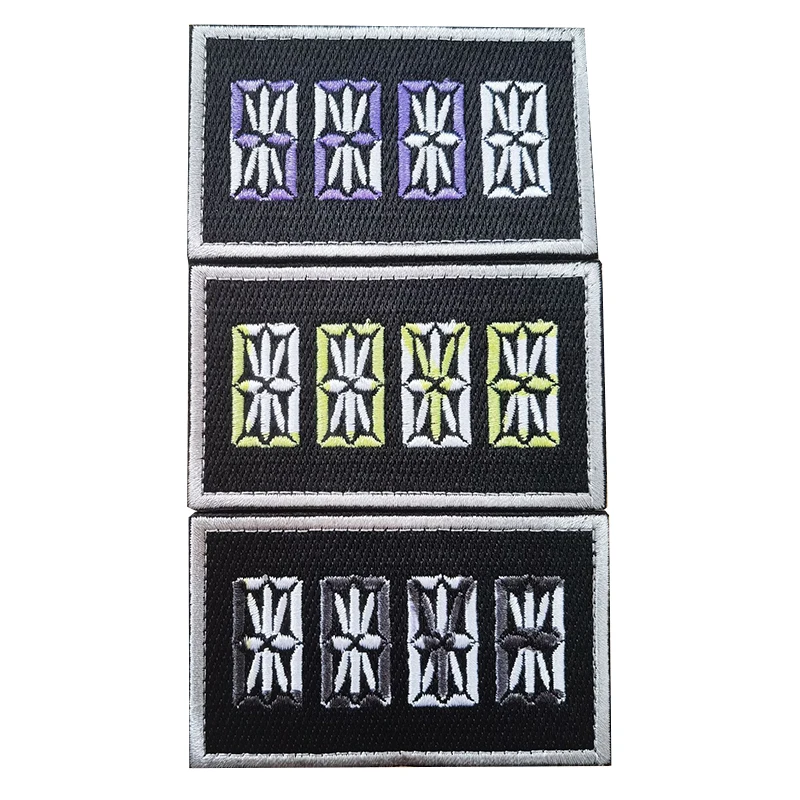 Juego de parches tácticos con diseño graffiti compatible MOLLE - imagen 3
