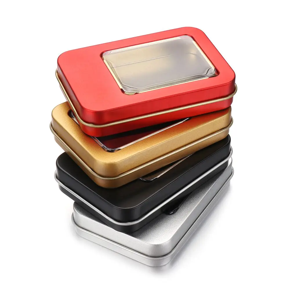 صناديق تخزين مقاومة للرطوبة ، حاويات مجوهرات ، أقراط ، مفتاح حلوى ، علبة قصدير معدنية ، مشغولات يدوية #2