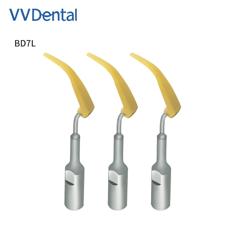 

VV Dental Ultrasonic Scaler Tips Handpiece for Cleaning Implant Dental Orthodontic Teeth And Dentures Fit SATELEC/DTE