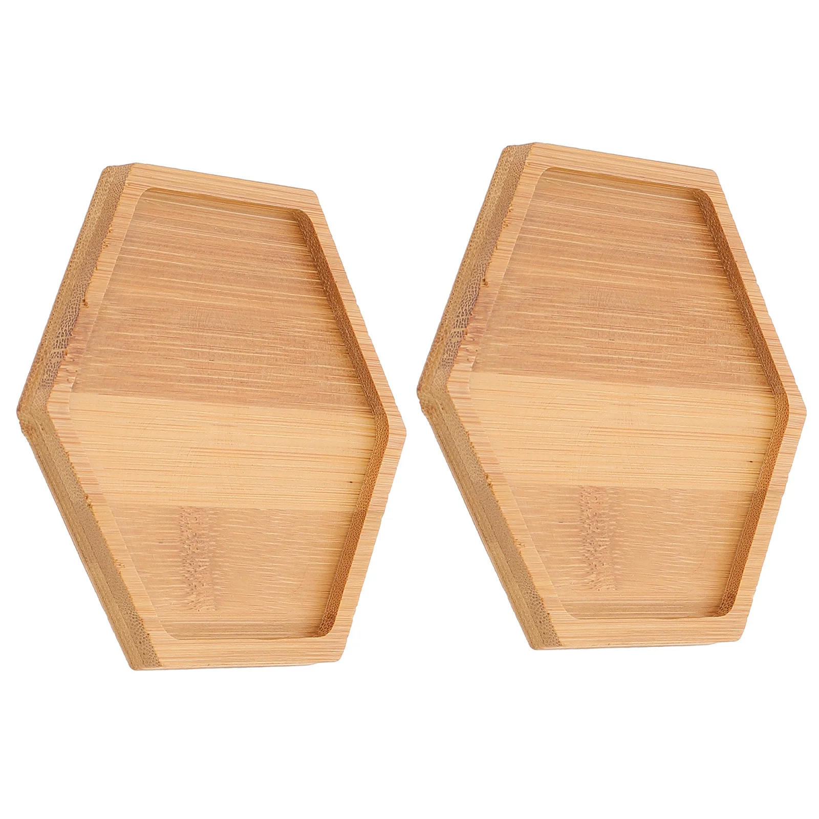 

2 шт. шестиугольная подставка, пустой бамбуковый поднос, тарелка для рукоделия, заполняемая основа для мозаики, креативный домашний декор, комплект ручной работы