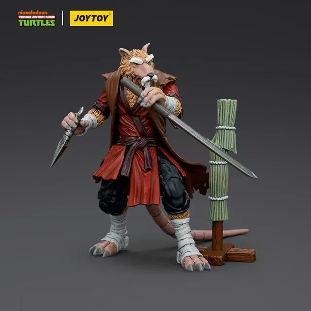 Teenage Mutant Ninja Turtles Figure April Oneil Splinter Anime Figures 1:18 Movable Figurine Model Statue Doll Collection Gifts