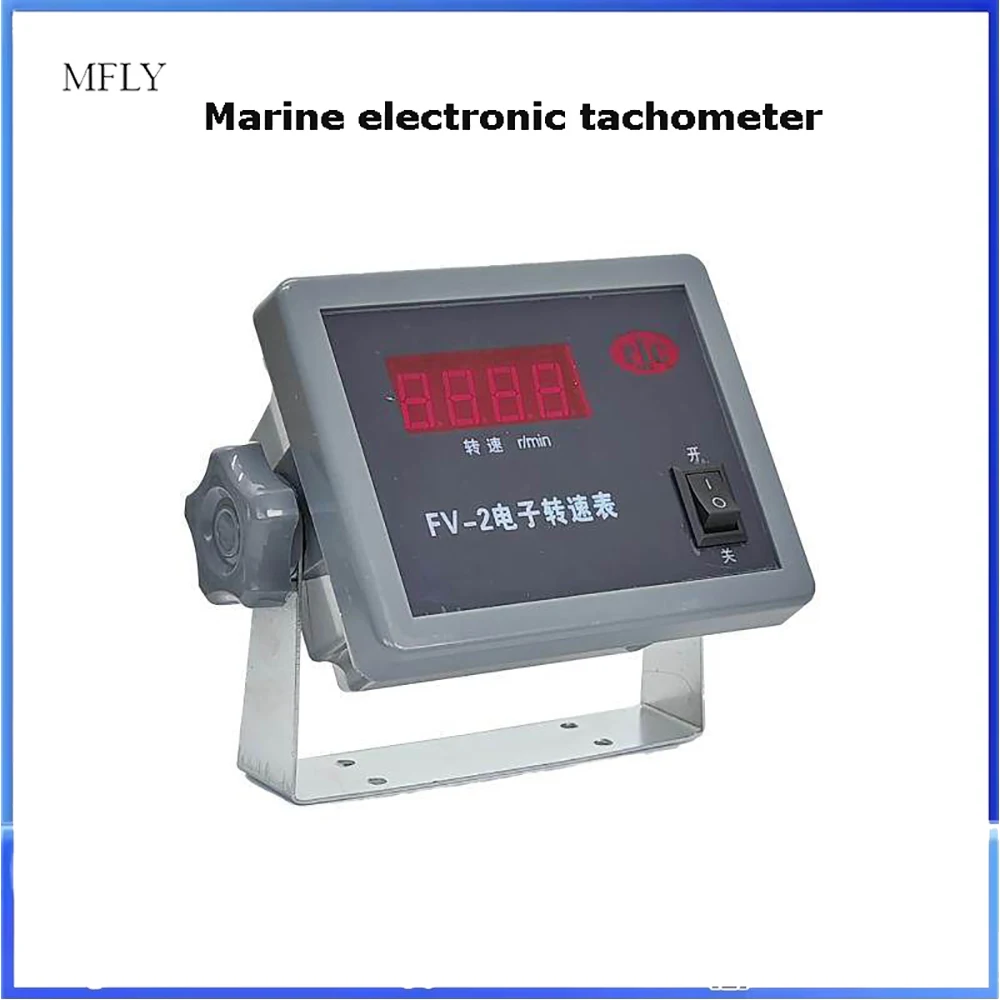 

Electronic Tachometer Square Digital Speed Monitor for Automotive, Marine and Diesel Engine DC 12-36V