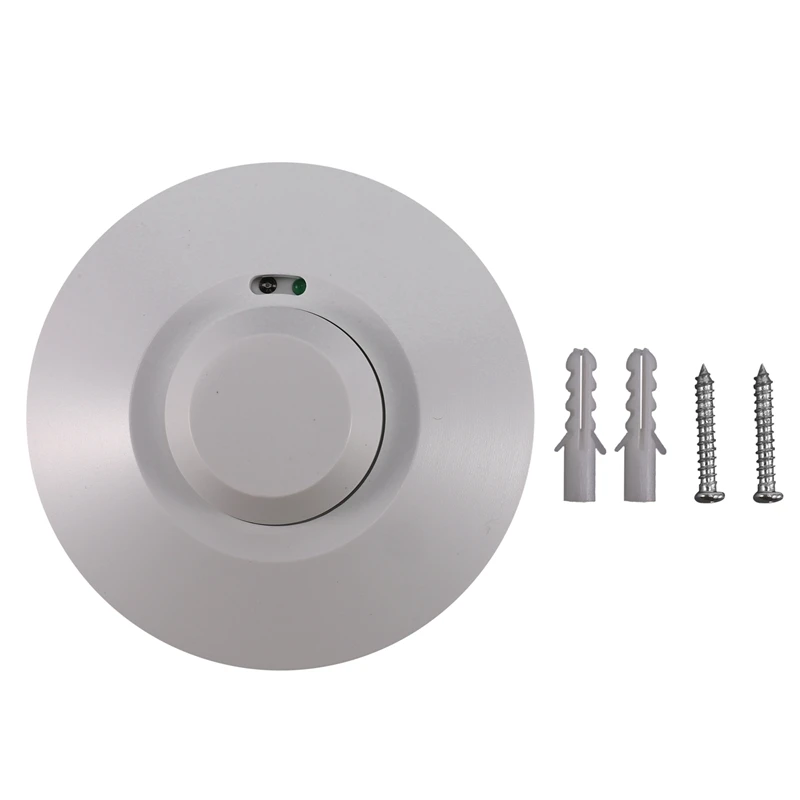 أفضل العروض 220 فولت 800 واط وحدة استشعار الميكروويف Pir الإشغال الجسم كاشف حركة مفتاح الإضاءة