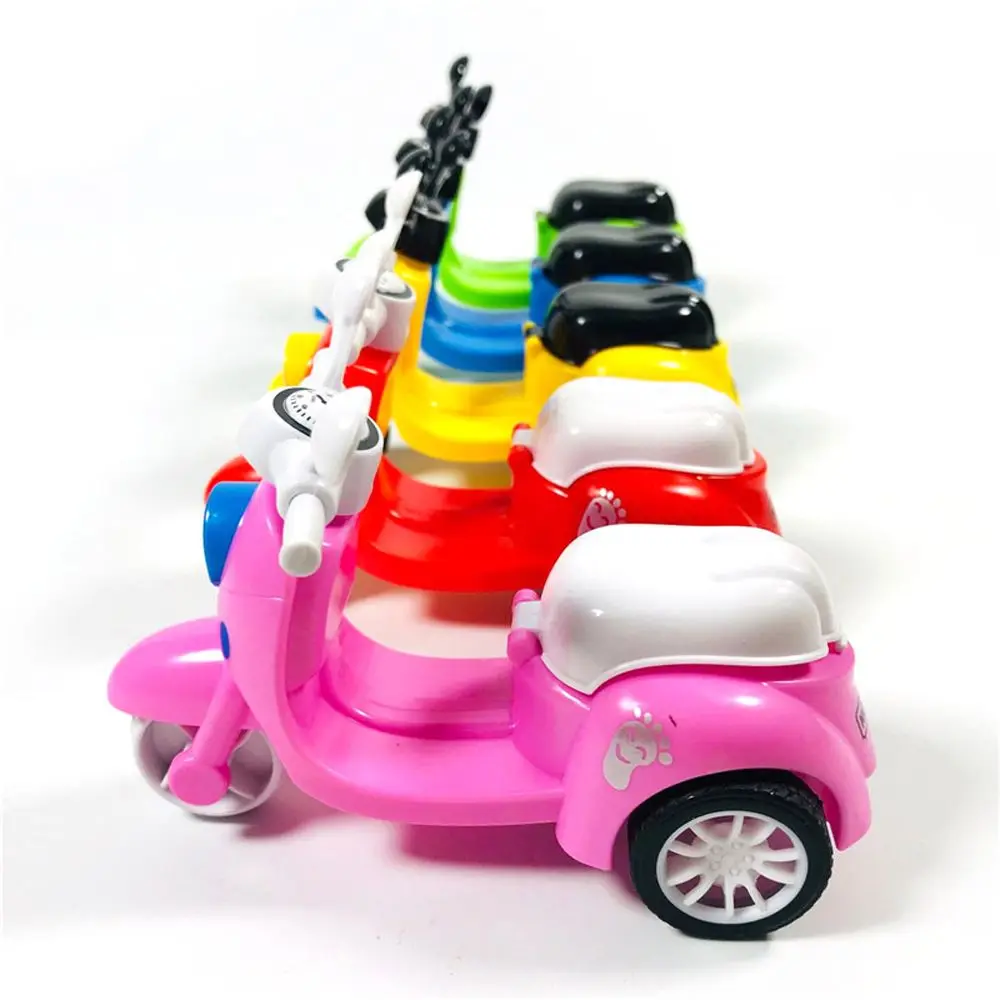 

Educational Cartoon Birthday Gifts Baby Early Learning Vehicles Kids Inertia Car Boy Toy Mini Motorcycle Pull Back Car