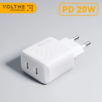 VOLTME USB tip C şarj 20W hızlı şarj hızlı şarj için iPhone 13 12 Pro Max PD hızlı şarj için Xiaomi Samsung Huawei