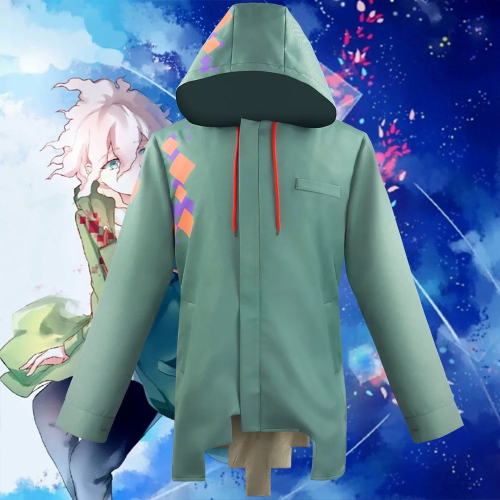 „Goodbye Despair Academy Cosplay Komaeda Nagito Mantel Anime Kostüm, schneller Versand, hohe Kostenleistung.“
