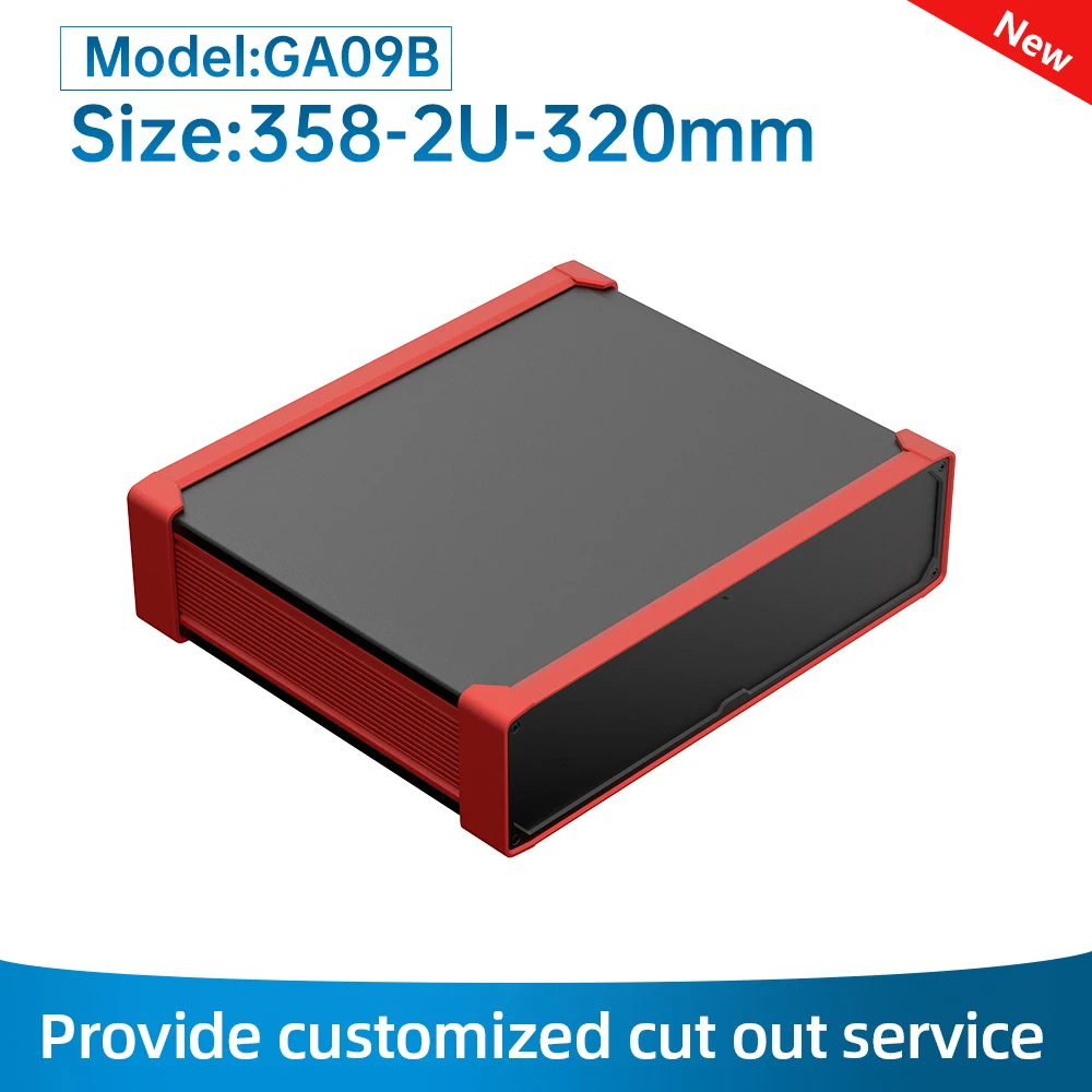 Yonggu Oem Custom Metal Medical equipment Chassis Computer 2u Inch Rackmount Enclosure custodia per Server in alluminio